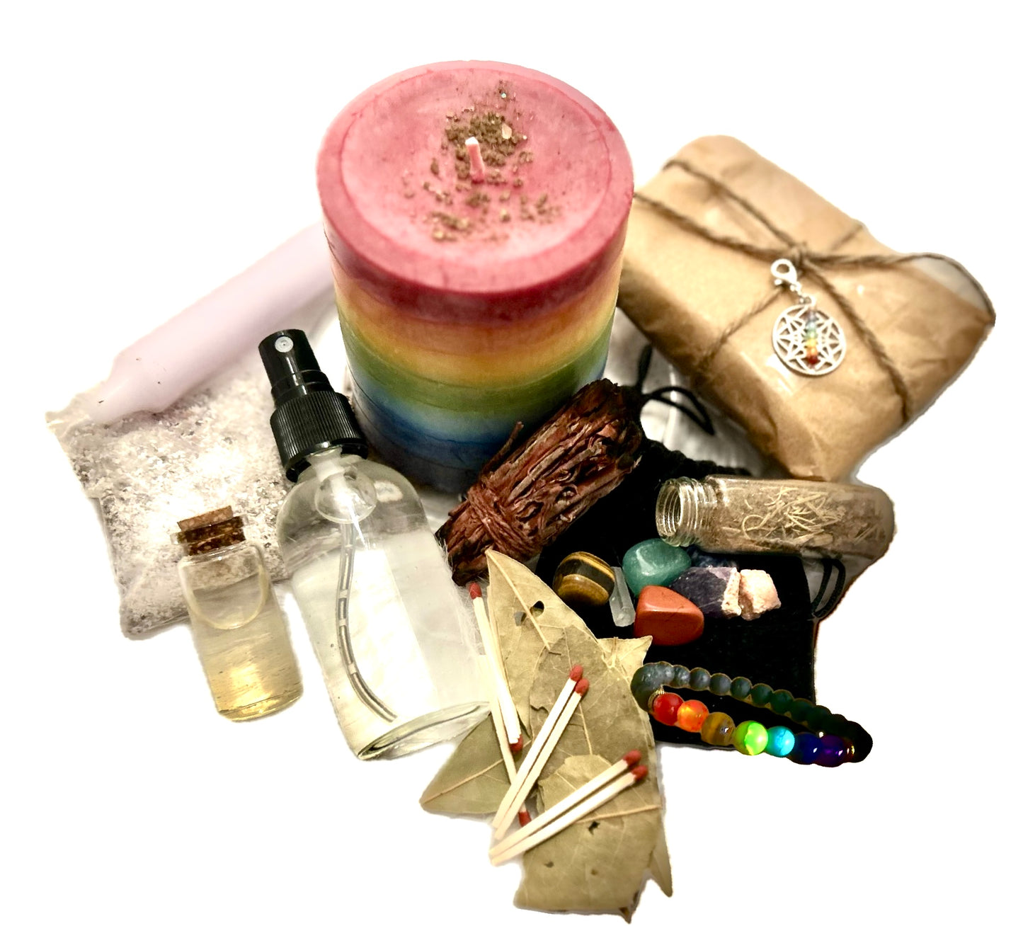 Chakra Reiki Candle Cleansing Kit