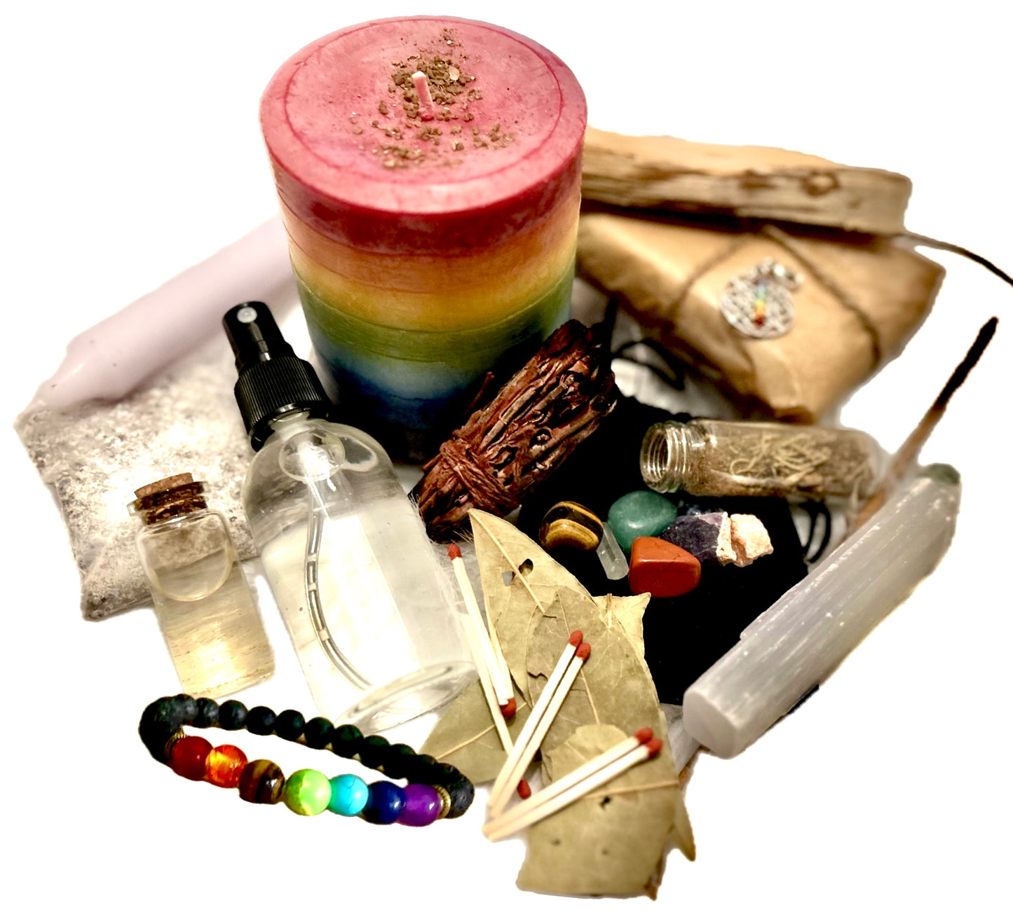 Chakra Reiki Candle Cleansing Kit